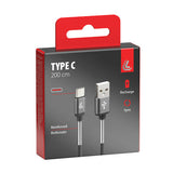 Lampa Cavo Usb > Usb Type-C - 200 cm - Nero 38891
