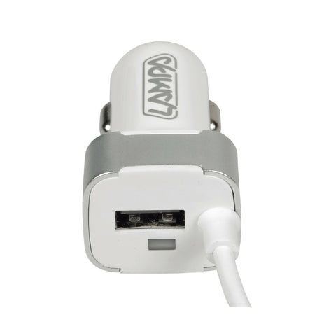 Lampa Caricabatteria Lightning con 1 porta Usb - Fast Charge - 2400 mA - 12/24V