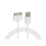 Cable USB > Apple Dock 30 pines - 100 cm - Blanco 38932