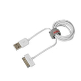 Cable USB > Apple Dock 30 pines - 100 cm - Blanco 38932