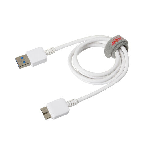 Cable USB para lámpara > USB 3.0 Micro B - 100 cm - Blanco 38934