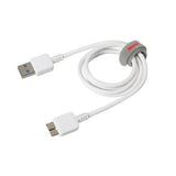 Cable USB para lámpara > USB 3.0 Micro B - 100 cm - Blanco 38934