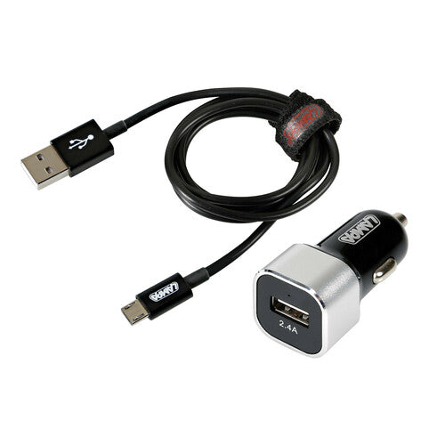 Kit de lámpara 2 en 1 Micro USB - Carga rápida - 12/24 V 38941