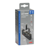 Lampa Multi-Socket 4+2, presa corrente quadrupla con USB - 12/24V