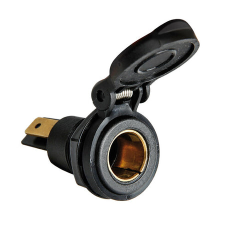 DIN socket lamp, flush-mounted, 12/24V