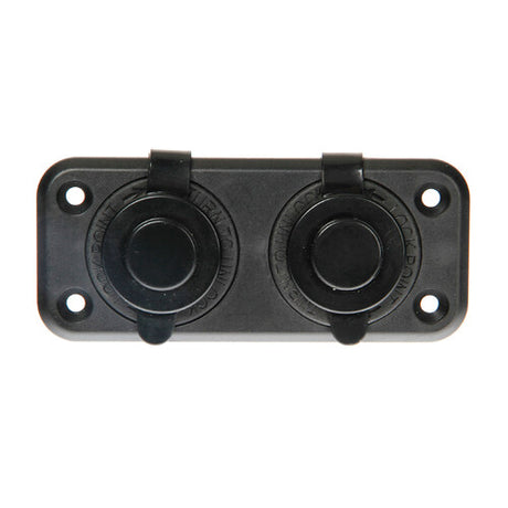 Lampa Ext-2, double socket, flush-mounted, 12/24V