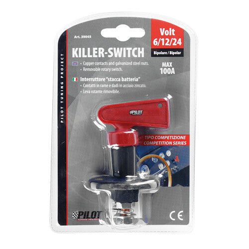 Pilot Interruttore Killer-Switch - 6/12/24V