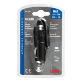 Lampa Sicuro, spinotto per presa accendisigari 12/24V 39051