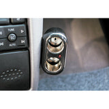 Doppelte Lampensteckdose mit Verlängerung 12/24V 9058