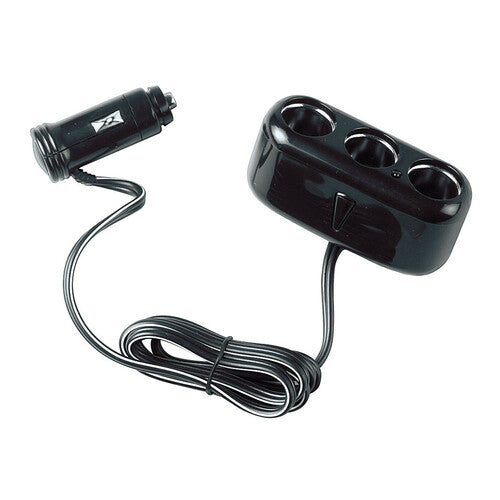 Lampa Dreifachsteckdose mit Verlängerung 12/24V 9059