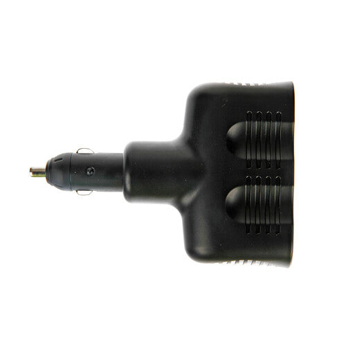 Lampa Duo-4, presa corrente doppia con USB - 12/24V 39069