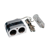 Lampa Presa corrente doppia con prolunga 12/24V 9082 39082