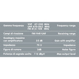 Lampa Globo 300, antenna TV omnidirezionale -  300 mm