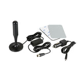 Lampa Globo-1 Plus, antena de TV amplificada con recepción digital, 12/24V 130 mm 39106