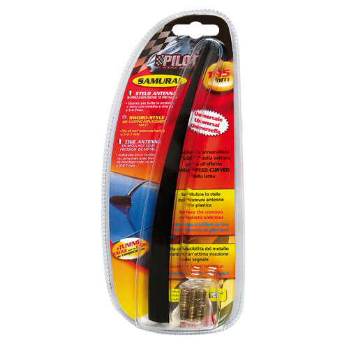 Pilot Samurai – L – 19,5 cm – Schwarz