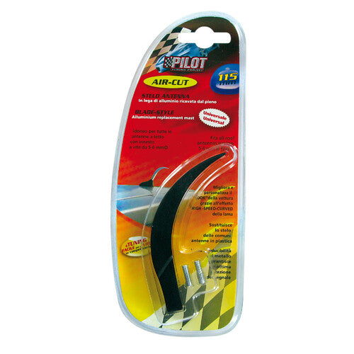 Pilot Air-Cut Long, Antennenstiel - 11,5 cm - Schwarz