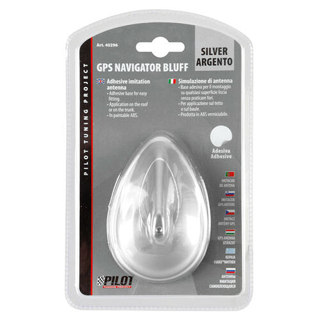 Pilot Pinna Gps Bluff - Argento