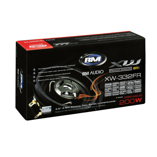 Boschmann XW-332FR – 85 mm – 200 W – Lautsprecher – 2 Stück