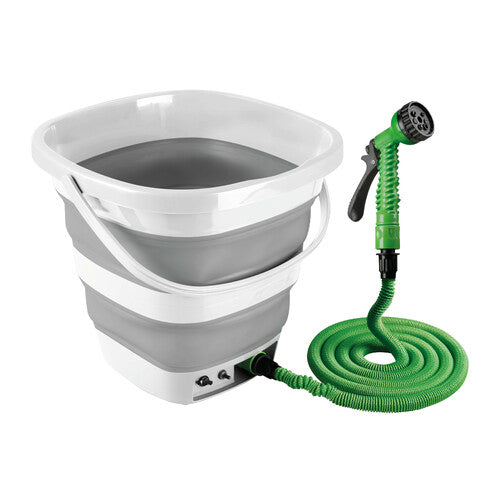 Lampa Aquarover, secchio pieghevole con pompa a batteria ricaricabile - 15 L 40729