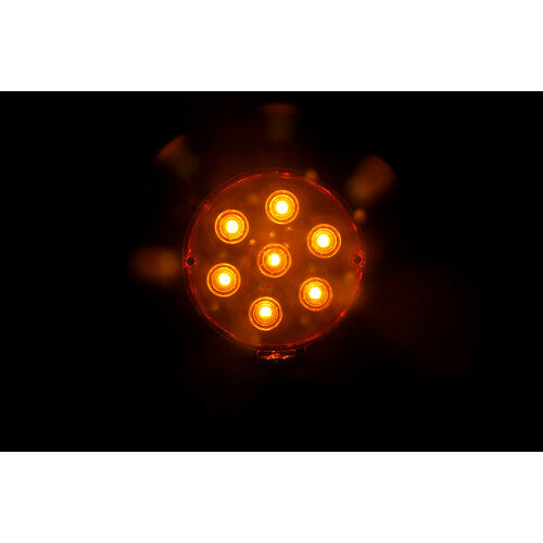 Lampa Loki-Led, luce ingombro 14 Led, doppia funzione, 12/24V - Rosso/Arancio 41460