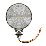 Lámpara decorativa Loki-Star, doble función, 54 LED, 12/24 V, rojo/blanco 41462
