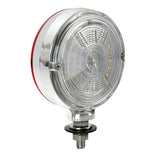Lámpara decorativa Loki-Star, doble función, 54 LED, 12/24 V, rojo/blanco 41462