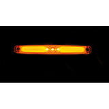 Lampa Luce ingombro a 13 Led, 12/24V - Arancio