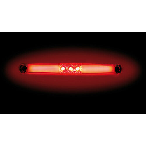 Lampa Luce ingombro a 13 Led, 12/24V - Rosso