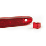 Lampa Luce ingombro a 4 Led, 12/24V - Rosso 1485