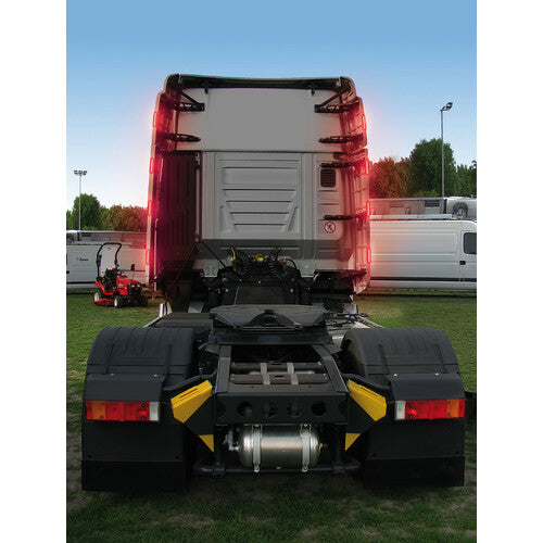 Lampa Luce ingombro a 4 Led, 12/24V - Rosso 1485