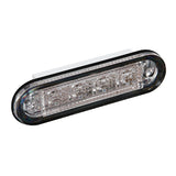Lampa Premium, luce a 4 led, montaggio ad incasso, 12/24V - Rosso 41496