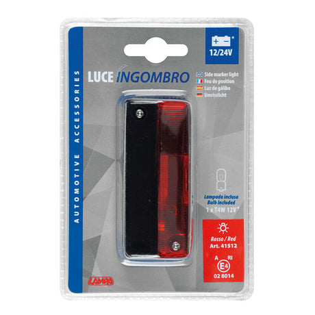 Clearance Light, 12/24V - Red