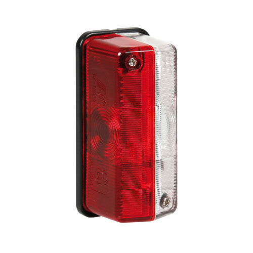 Clearance Light, 12/24V - White/Red