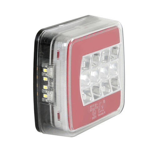 Lampa C-Led Look, fanale posteriore Led 4 funzioni, 12/24V - Destro