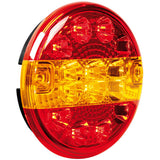 Lampa Fanale rotondo posteriore Led 3 funzioni, 12/24V 41529
