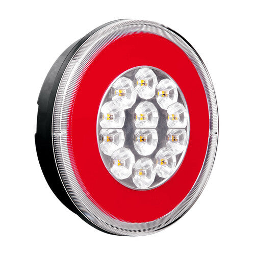 Lampa O-Led, Fanale rotondo retromarcia e posizione, 12/24V 41535