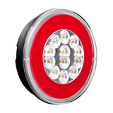 Lampa O-Led, Fanale rotondo retromarcia e posizione, 12/24V 41535