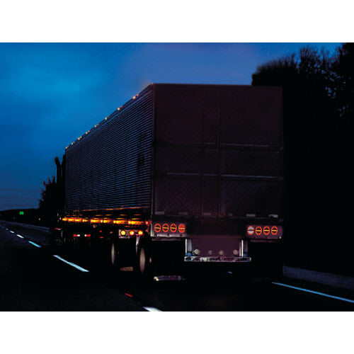 Lampa Dynamic O-Led, Fanale retronebbia, 3 funzioni, 12/24V - Destro