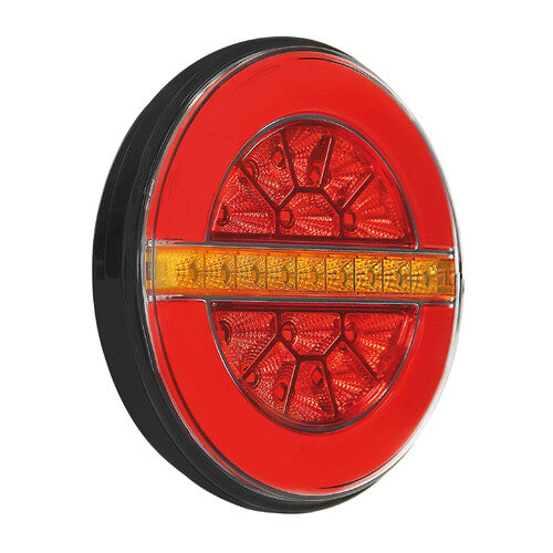 Lampa Dynamic O-Led, Fanale retronebbia, 3 funzioni, 12/24V - Sinistro 41550