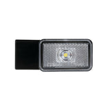 Luz de gálibo con reflector y soporte - 1 LED - 12/24V - Blanco 41560
