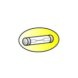 Lampa PF-4, portafusibile in nylon 45004