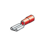 Lámpara de 10 terminales - Terminales hembra planos - Rojo 45061