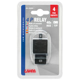 Lámpara de relé universal de 4 contactos - 12 V - 30 A 45500