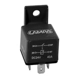 Universal Relay Lamp 24V - 40A - 4 contacts