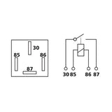 Universal Relay Lamp 24V - 40A - 4 contacts