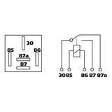 Lampa Relè universale 24V - 40A - 5 contatti