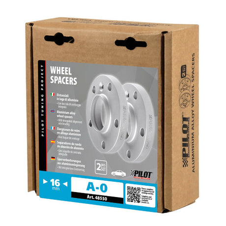 Pilot Kit 2 car wheel spacers - 16 mm - A0