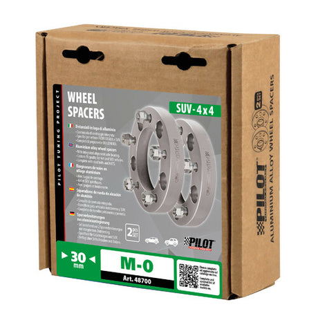Pilot Kit 2 wheel spacers 4x4 - 30 mm - M0