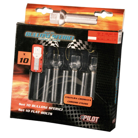 Pilot Set of 10 Ball Bolts - TS0 - D/Blister