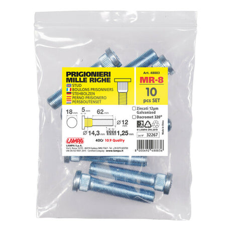 Pilotset mit 10 Gefangenen mit tausend Zeilen - MR8 - Umschlag